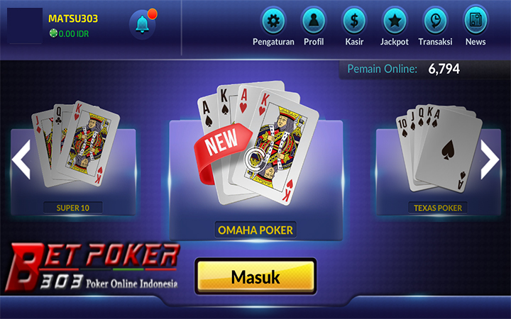 Deposit Poker 10ribu